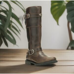 Harley-Davidson Women's Kirtland Ride Brown Motorcycle Boots D87307 Size 11 NEW